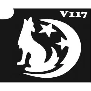 Трафарет для биотату, V 117