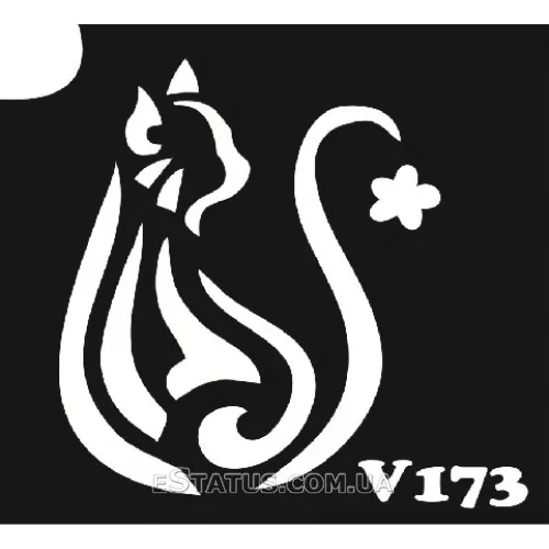 Трафарет для биотату, V 173 Трафарет для биотату, V 173