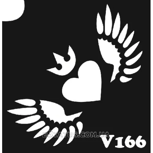 Трафарет для биотату, V 166