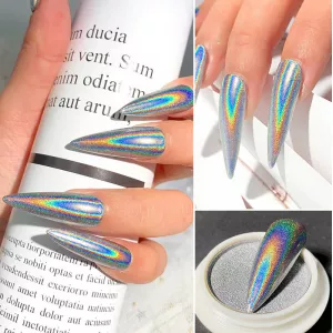 Лазерная втирка "Призма" Laser Powder для дизайна ногтей (хамелион), 2 г