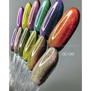 Гель-лак "Світловідбивне котяче око хамелеон" Saga Fiery Cat Chameleon №06, 8 мл Гель-лак "Світловідбивне котяче око хамелеон" Saga Fiery Cat Chameleon №06, 8 мл - Фото 1