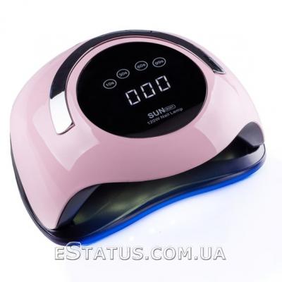 Лампа LED+UV SUN BQ-5T 120W PINK (розовая)