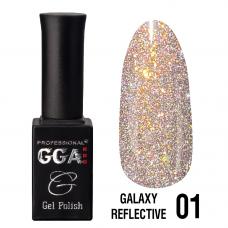 Гель-лак GGA Professional Galaxy Reflective № 01, 10 мл