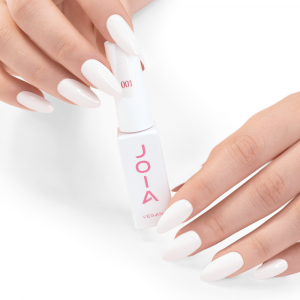Гель-лак JOIA Vegan 001 (белый, эмаль), 6 мл