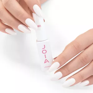 Гель-лак JOIA Vegan 001 (белый, эмаль), 6 мл