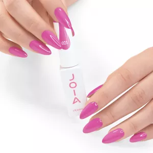 Гель-лак JOIA Vegan 021 (малиново-розовый, эмаль), 6 мл