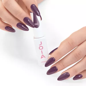 Гель-лак JOIA Vegan 042 (темно-сливовый, эмаль), 6 мл