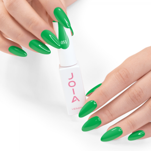 Гель-лак JOIA Vegan 051 (ярко-зеленый, эмаль), 6 мл