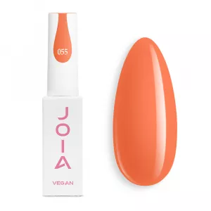 Гель-лак JOIA Vegan 055 (насыщенно-оранжевый, эмаль), 6 мл - Фото 1