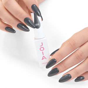 Гель-лак JOIA Vegan 058 (серый, эмаль), 6 мл