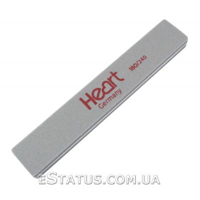 Шліфувальник для нігтів Heart прямокутний, 180/240