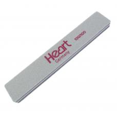 Шліфувальник для нігтів Heart прямокутний, 100/100