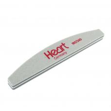 Шлифовщик для ногтей Heart Half полукруг, 180/240 