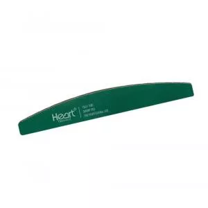 Пилка для ногтей Heart Half Sharp Pro полукруг, 150/150 