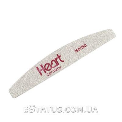 Пилка для нігтів Heart Half півкруг, 150/150