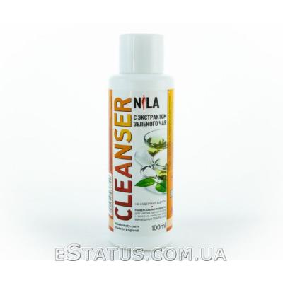 Средство для снятия липкого слоя Nila (Зелёное чай), 100 мл Средство для снятия липкого слоя Nila (Зелёное чай), 100 мл