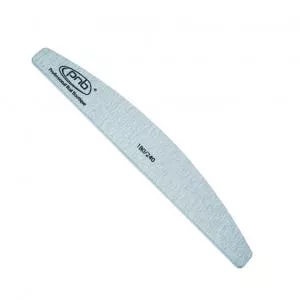 Пилка для ногтей PNB 180/240 Grey, полукруг 