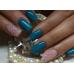 Прикраса для дизайну нігтів брокард пластик №4 (смарагдовий колір) - Фото 2